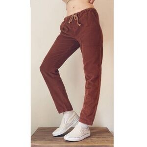 Industry of All Nations Ponya Drawstring Corduroy organic cotton acacia dye XS